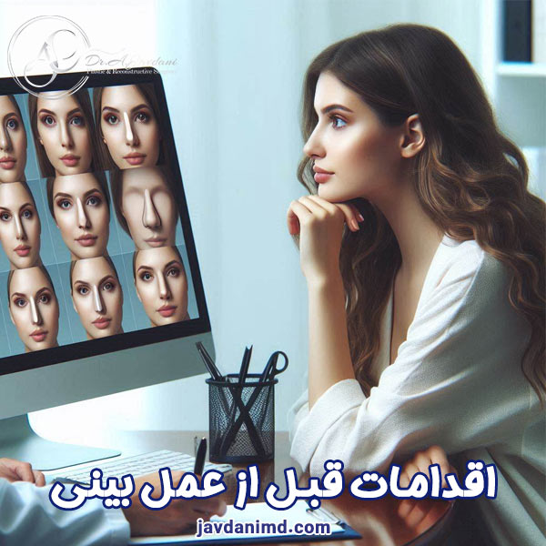 اقدامات قبل از جراحی بینی - دکتر علی جاودانی