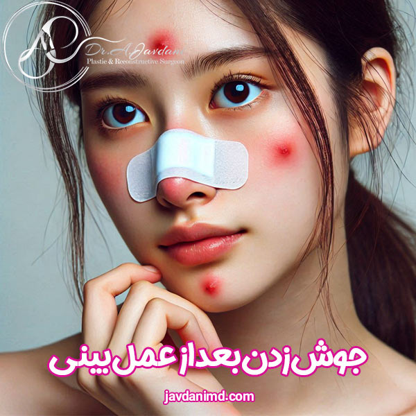 جوش بعد از عمل بینی - دکتر جاودانی