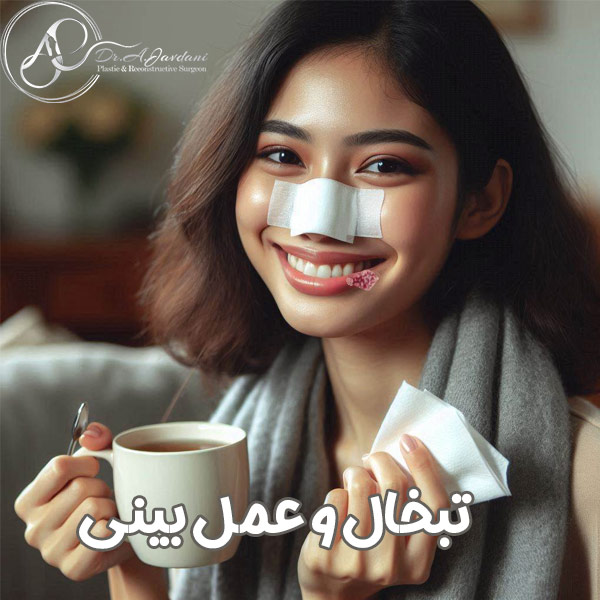 تبخال و جراحی بینی - دکتر جاودانی