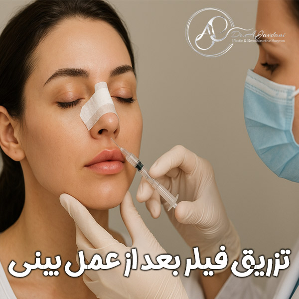 تزریق فیلر بعد از عمل بینی + دکتر علی جاودانی