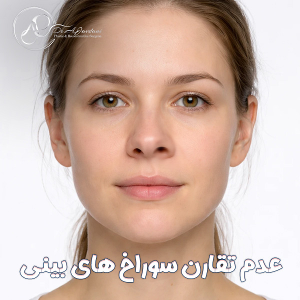 عدم تقارن سوراخ های بینی + دکتر علی جاودانی